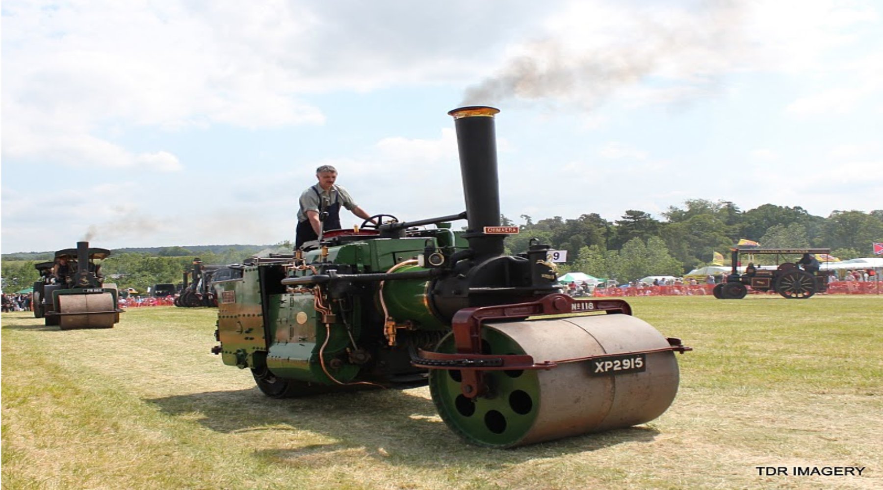 Aveling & Porter Steam Roller on show Aveling & Porter Steam Roller on show